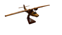 Load image into Gallery viewer, PBY Catalina Mahogany Wood Desktop Airplane Model
