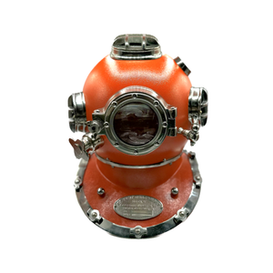 Diving Helmet (Orange)