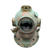 Load image into Gallery viewer, Diving Helmet (Brown with rust green)