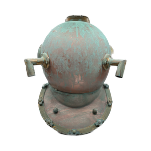 Diving Helmet (Brown with rust green)