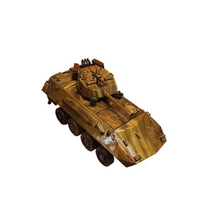 LAV25 vehicle Mahogany Wood Desktop Cars  Model