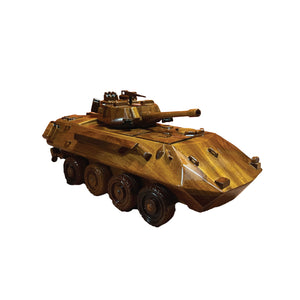 LAV25 vehicle Mahogany Wood Desktop Cars  Model