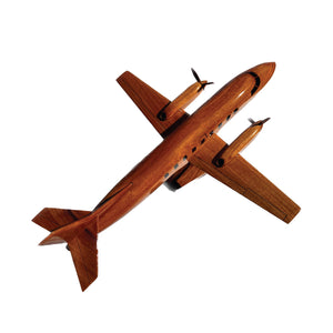 Metroliner Mahogany Wood Desktop Airplanes Model