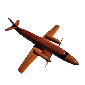 Metroliner Mahogany Wood Desktop Airplanes Model