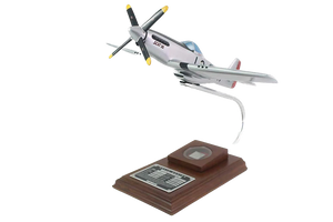 P-51D Mustang Scatt VII Model with Real Plane Relic Model Custom Made for you