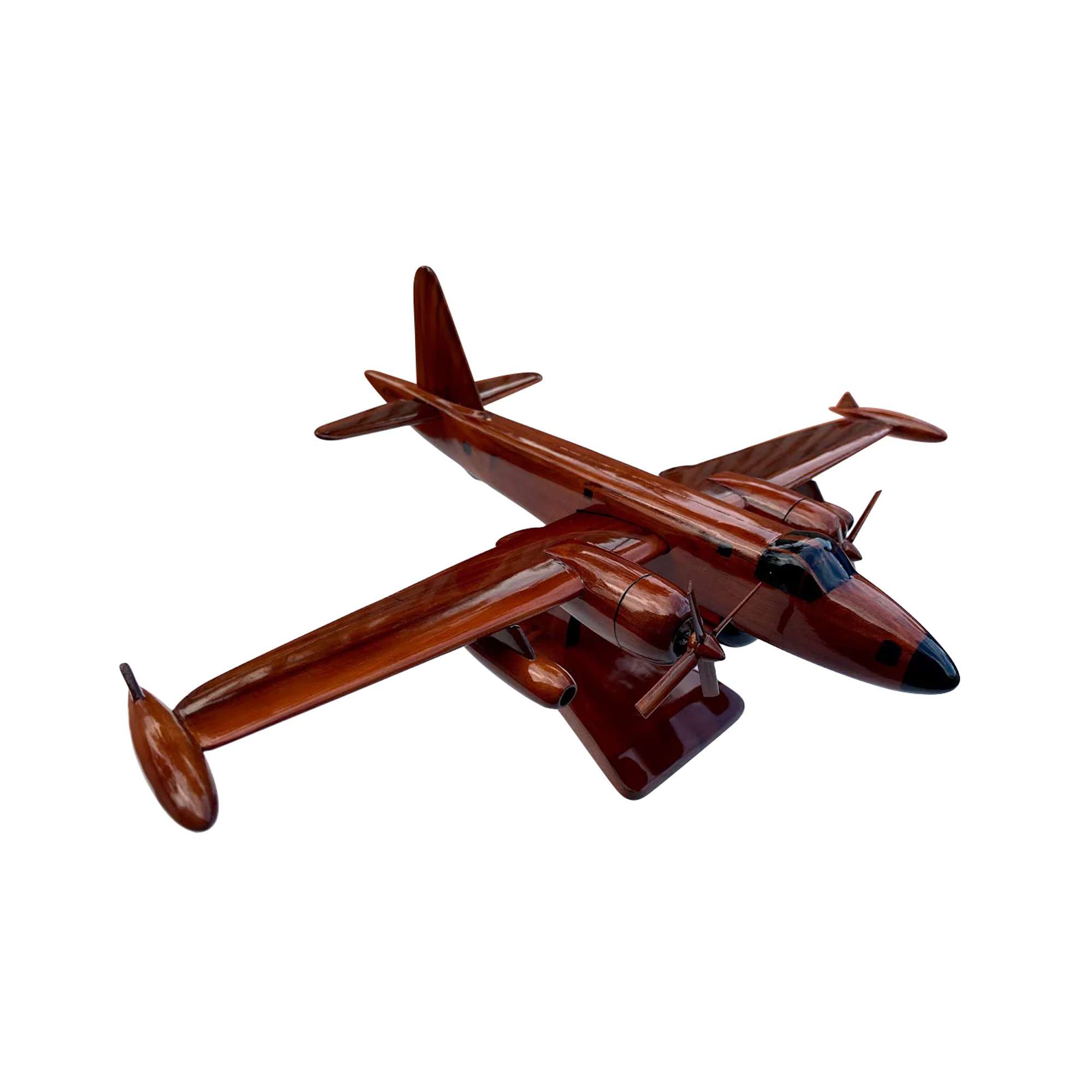 P2V Neptune Mahogany Wood Desktop Airplanes Model