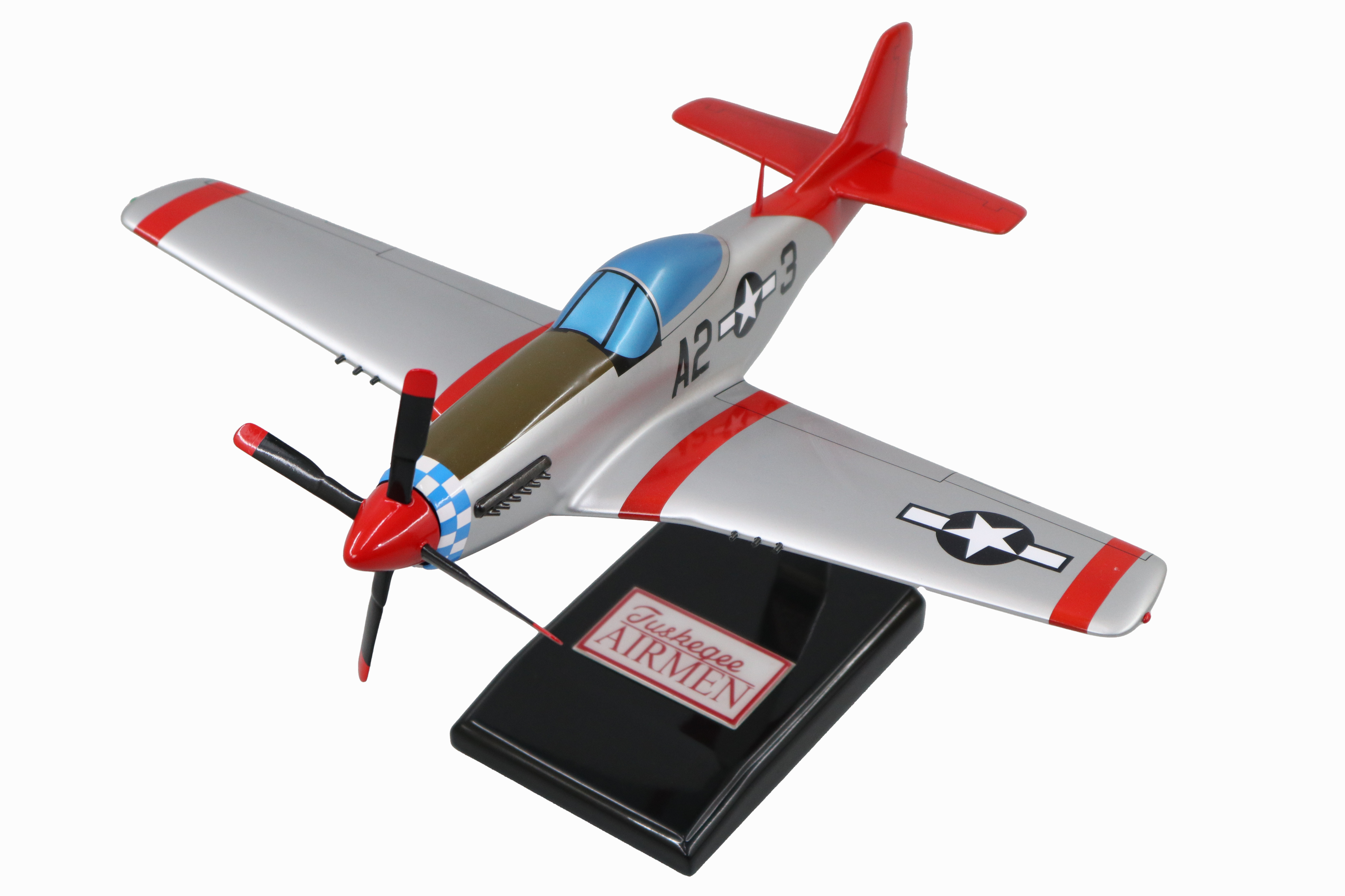 North American P-51D Mustang Tuskegee Airmen Model Custom Made for you