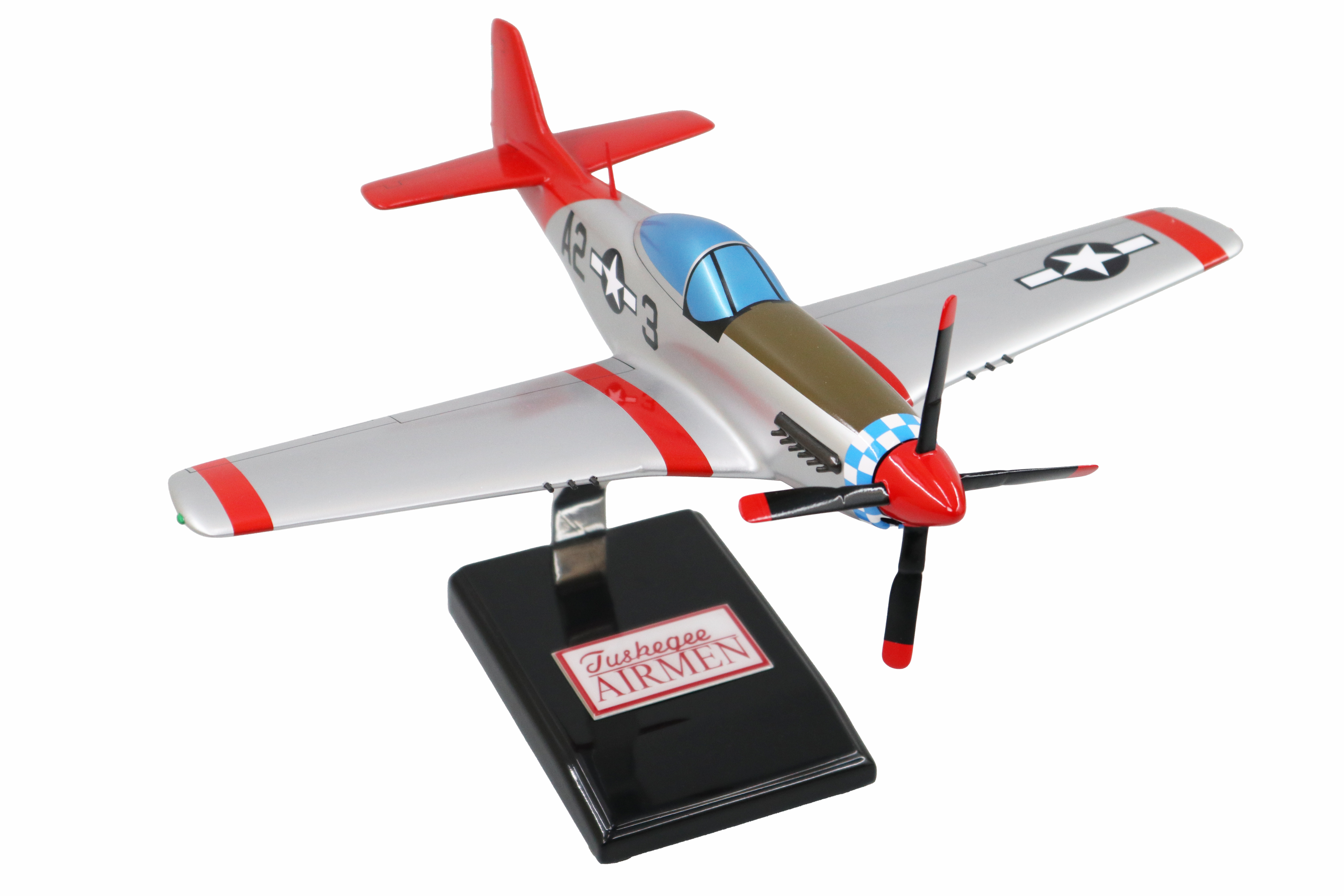 North American P-51D Mustang Tuskegee Airmen Model Custom Made for you