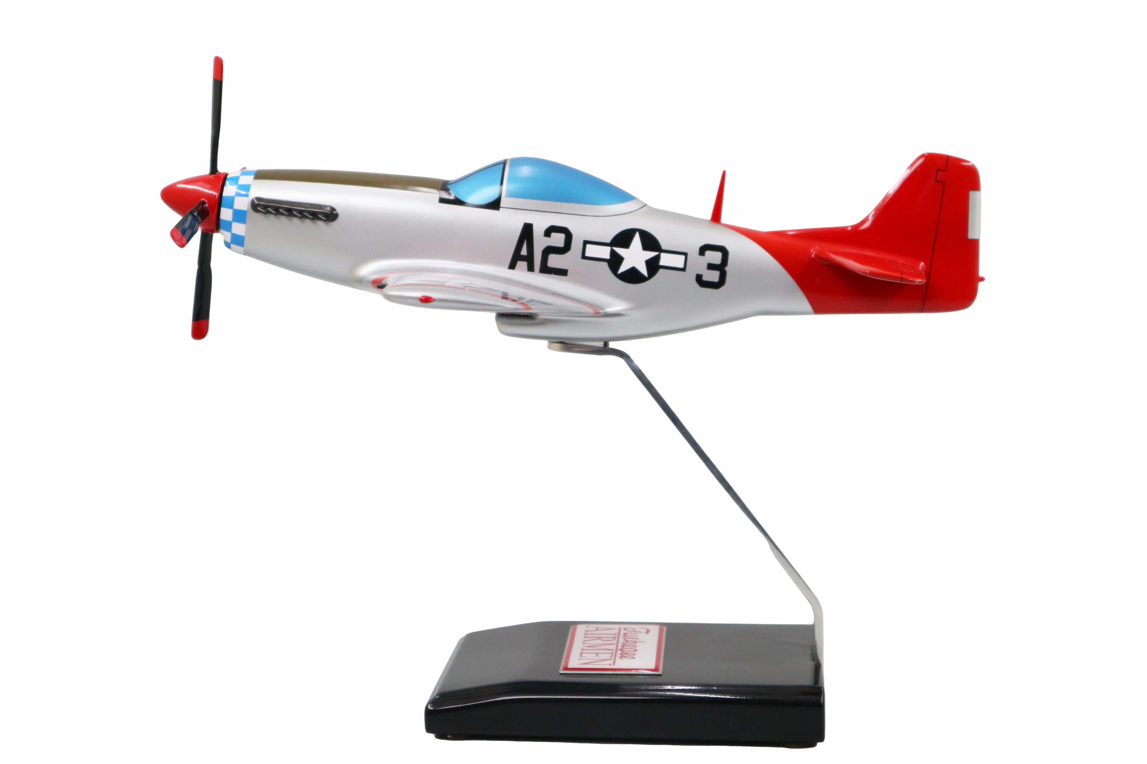 North American P-51D Mustang Tuskegee Airmen Model Custom Made for you