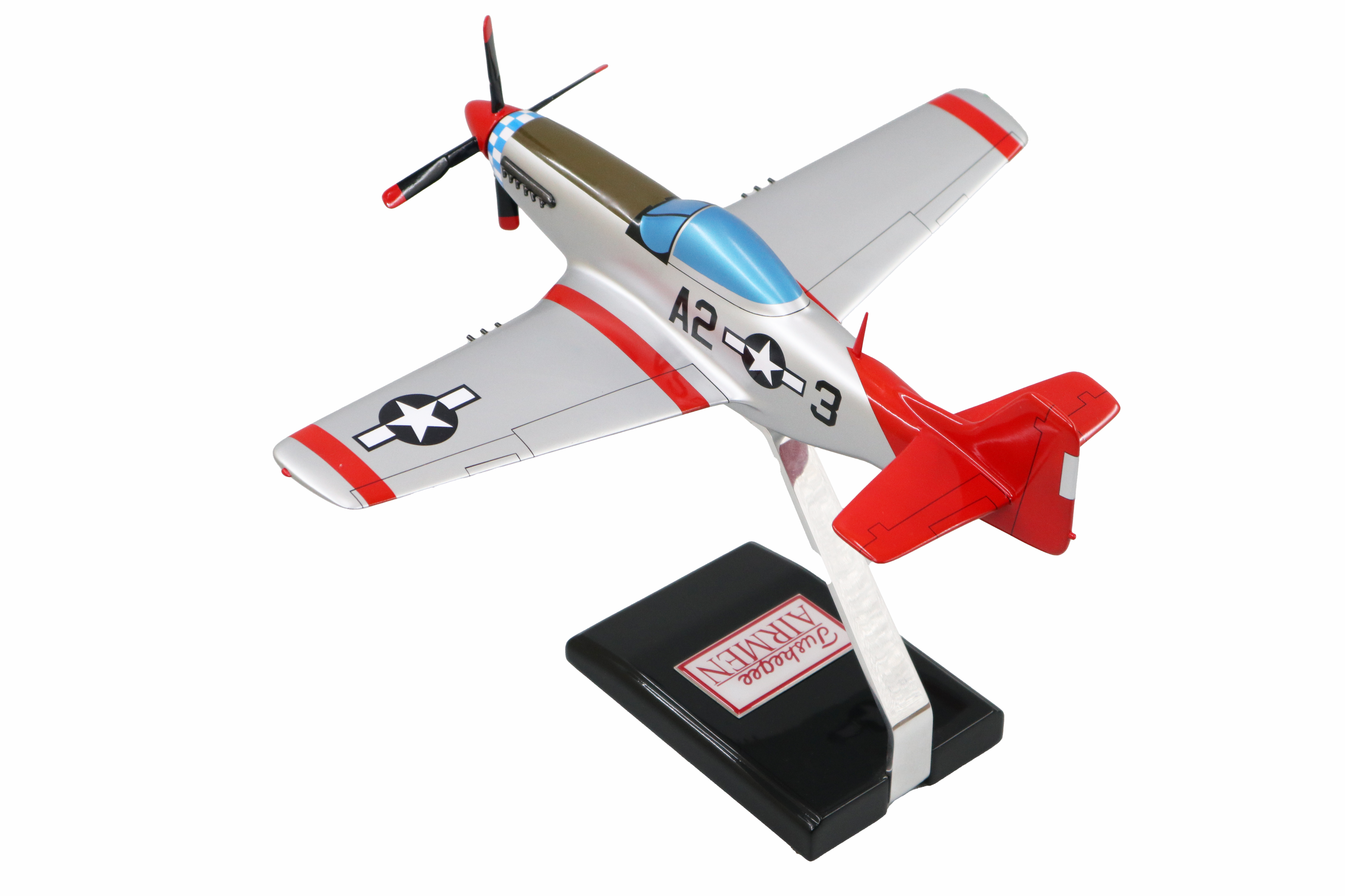 North American P-51D Mustang Tuskegee Airmen Model Custom Made for you