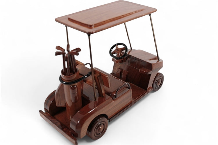 Golf Cart with Clubs