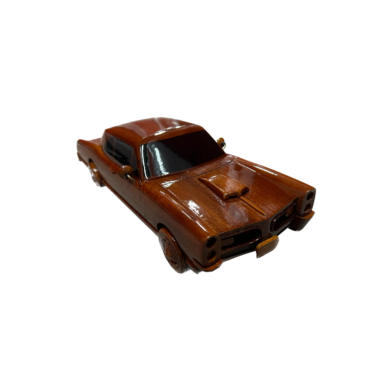 Pontiac GTO 1960 Mahogany Wood Cars & trucks Desktop Model