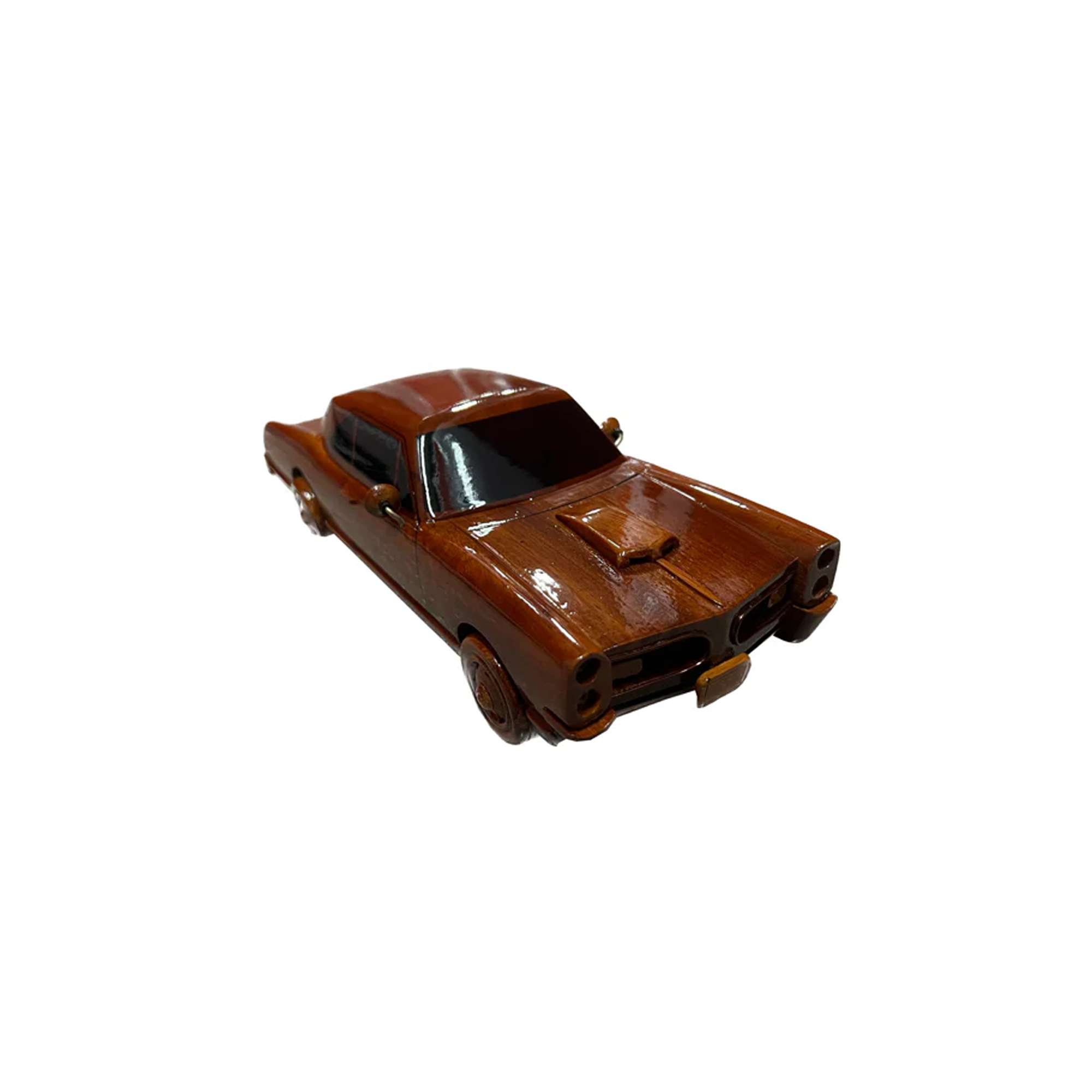 Pontiac GTO 1960 Mahogany Wood Cars & trucks Desktop Model