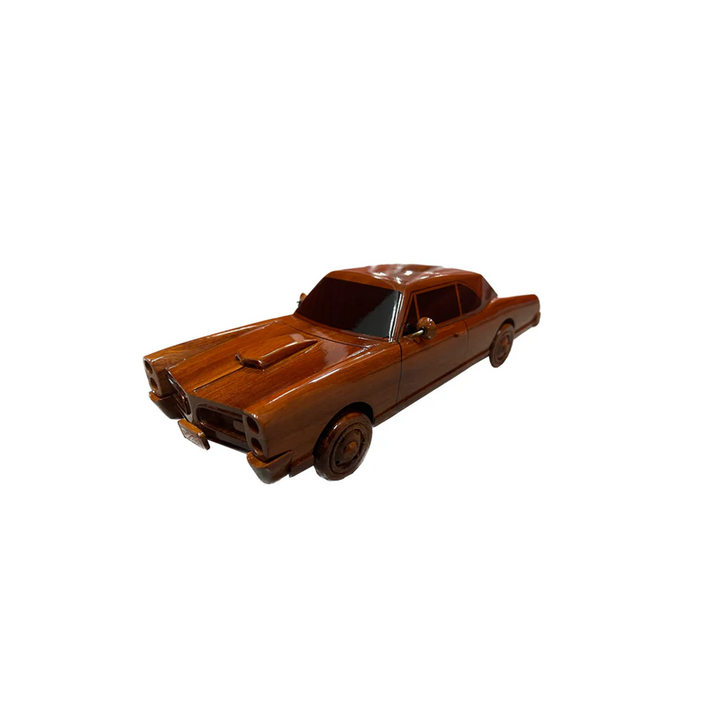 Pontiac GTO 1960 Mahogany Wood Cars & trucks Desktop Model