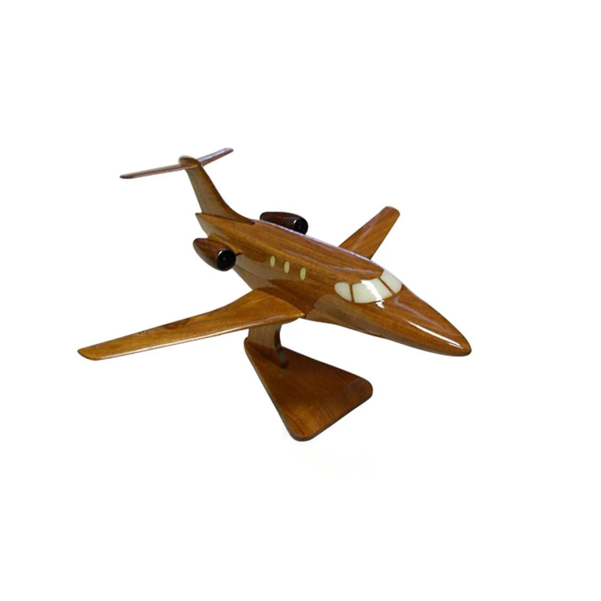 Premier IA Mahogany Wood Desktop Airplane Model
