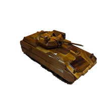 Load image into Gallery viewer, Bradley Fighting Vehicle Mahogany Wood desktop model
