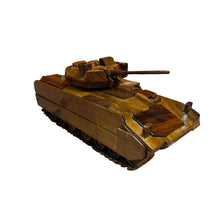Load image into Gallery viewer, Bradley Fighting Vehicle Mahogany Wood desktop model
