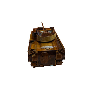Bradley Fighting Vehicle Mahogany Wood desktop model