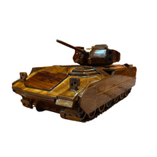 Load image into Gallery viewer, Bradley Fighting Vehicle Mahogany Wood desktop model