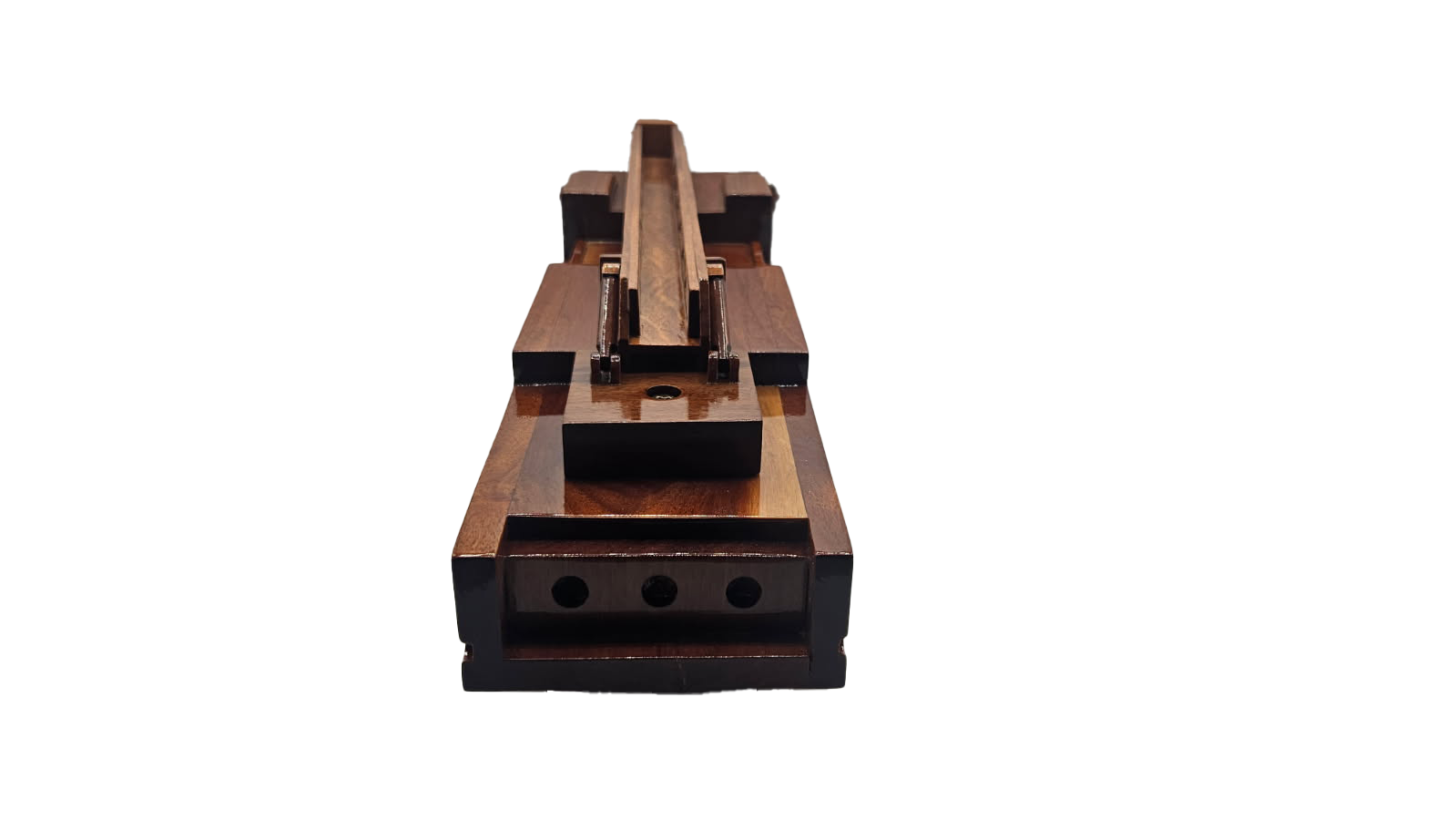 Fire Truck Mahogany Wood desktop Truck model