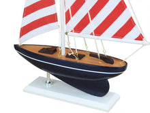 Load image into Gallery viewer, Wooden Nautical Delight Model Sailboat 17&quot;&quot;