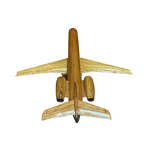 Load image into Gallery viewer, Embraer 145 Mahogany Wood Desktop Airplane Model