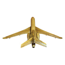 Load image into Gallery viewer, Falcon 8x  Mahogany Wood Desktop Airplanes Model