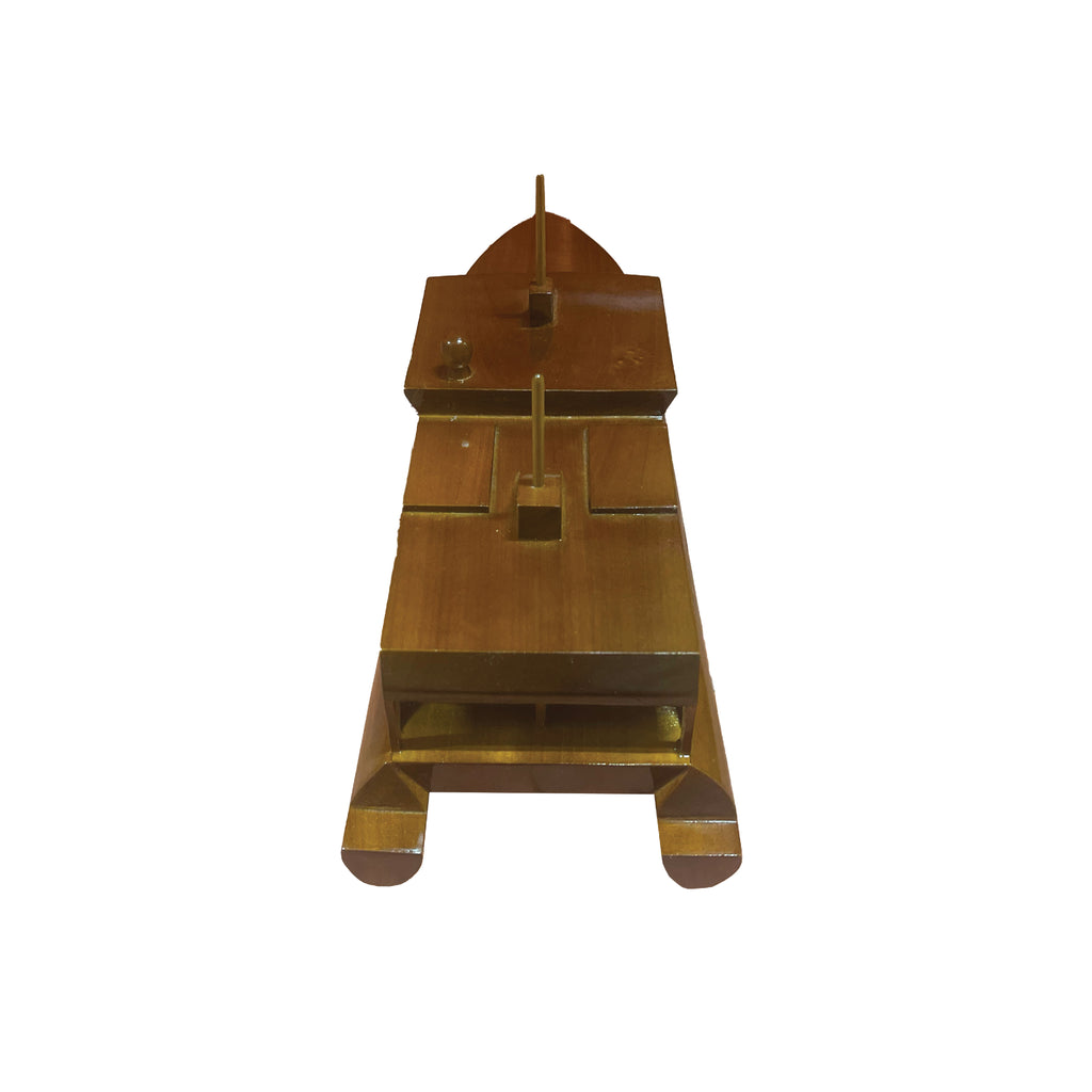 Ferri Boat Mahogany Wood desktop Boats model