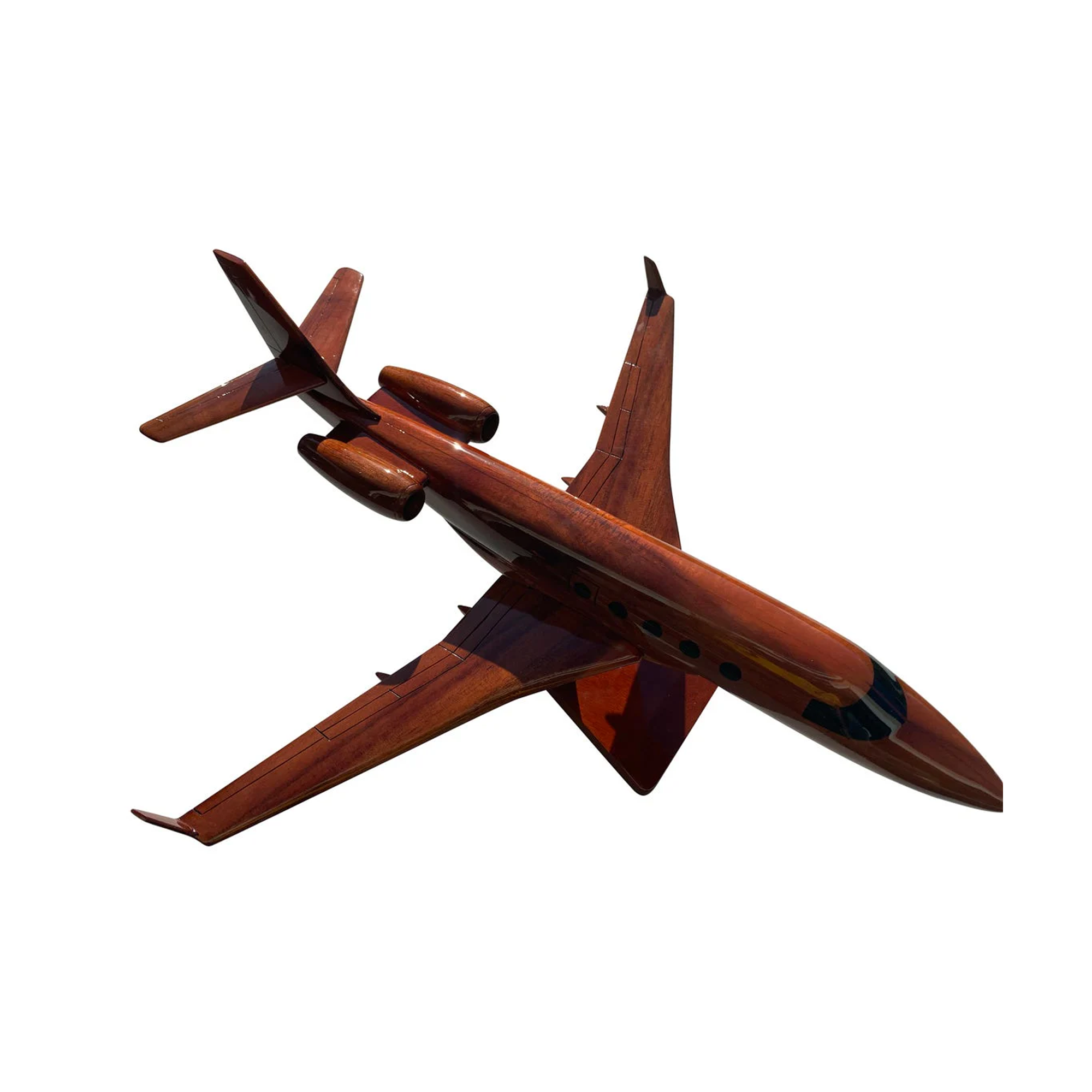 G150 Mahogany Wood Desktop Airplanes Model