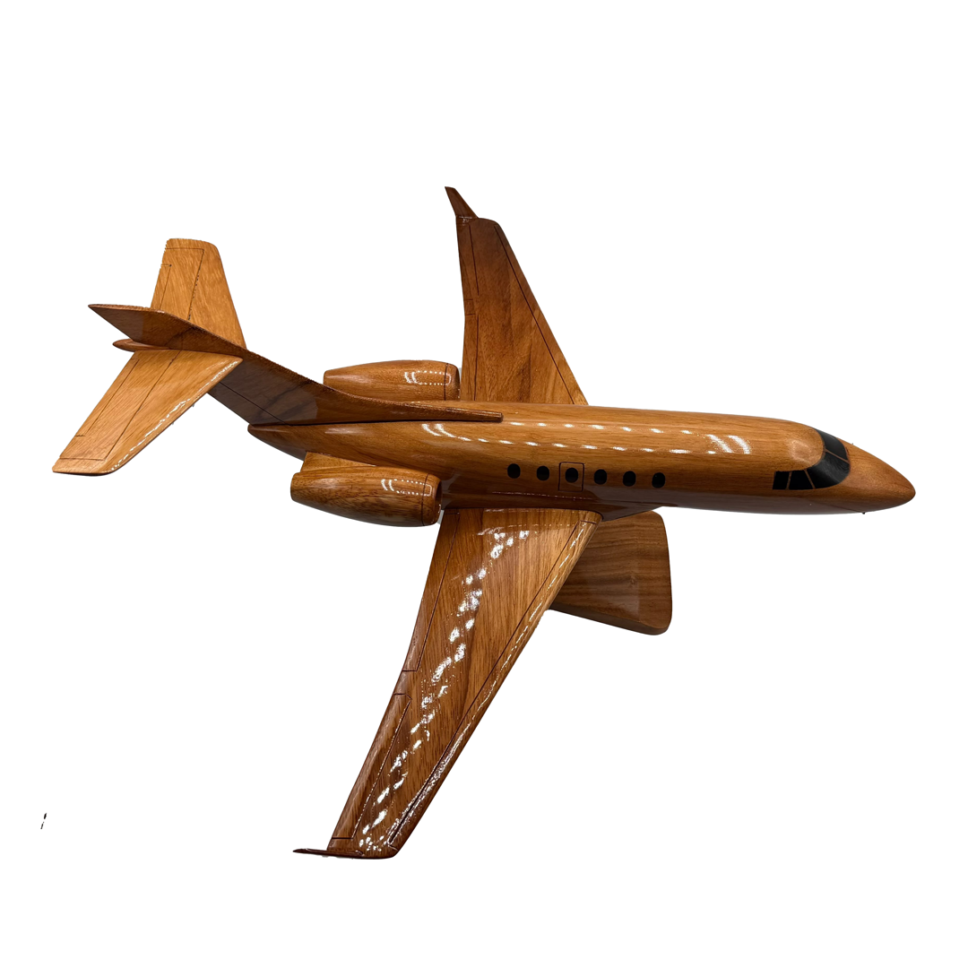 Hawker 900-XP ( 900XP ) Mahogany Wood Desktop Helicopters Model