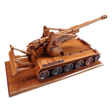 Load image into Gallery viewer, M110 Howitzer Cannon Mahogany wood model