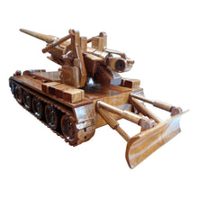 Load image into Gallery viewer, M110 Howitzer Cannon Mahogany wood model