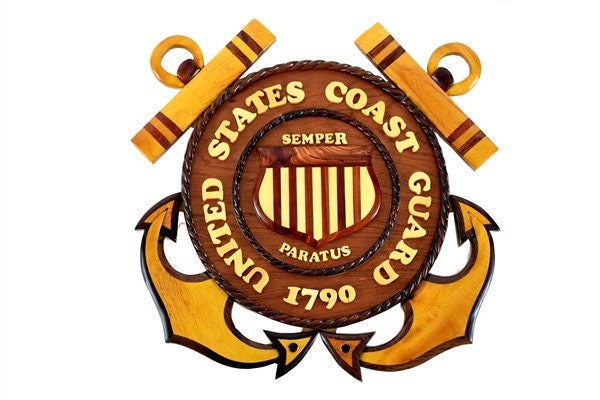 United States Coast Guard Wall Plaque