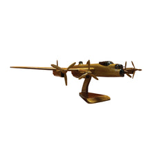 Load image into Gallery viewer, Lancaster  Mahogany Wood Desktop Airplanes Model