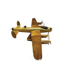 Load image into Gallery viewer, Lancaster  Mahogany Wood Desktop Airplanes Model