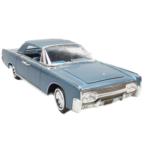 Children's 1:18 ford luxury vintage Deluxe 1961 LINCOLN CONTINENTAL Diecast Vehicle Scale Metal Car toy model souvenir miniature