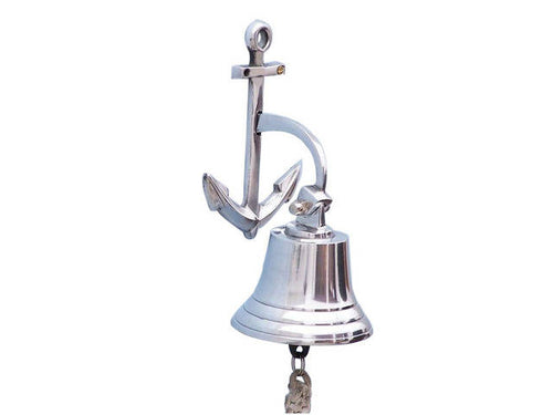 Chrome Hanging Anchor Bell 8