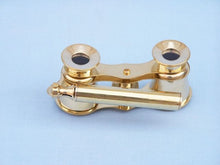 Load image into Gallery viewer, Scouts Solid Brass Binocular w/Handle 4&quot;
