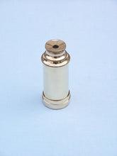 Load image into Gallery viewer, Deluxe Class Scout&#39;s Brass Spyglass Telescope 7&quot; w/ Rosewood Box