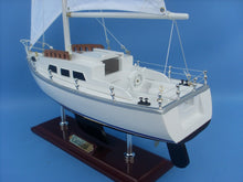 Load image into Gallery viewer, Wooden Catalina Yacht Model 24&#39;&#39;