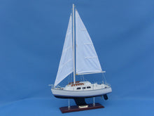 Load image into Gallery viewer, Wooden Catalina Yacht Model 24&#39;&#39;