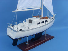 Load image into Gallery viewer, Wooden Catalina Yacht Model 24&#39;&#39;
