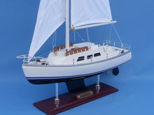 Load image into Gallery viewer, Wooden Catalina Yacht Model 24&#39;&#39;