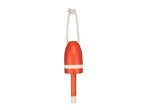 Wooden Orange Maine Lobster Trap Buoy 7""