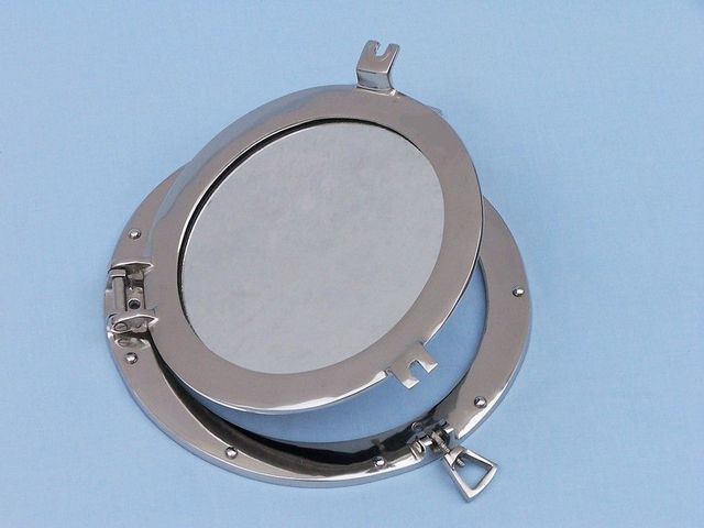 Chrome Decorative Ship Porthole Mirror 12