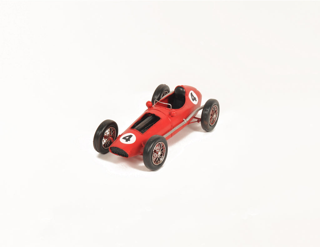 1958 Ferrari 246 F1 Model Red Metal Handmade