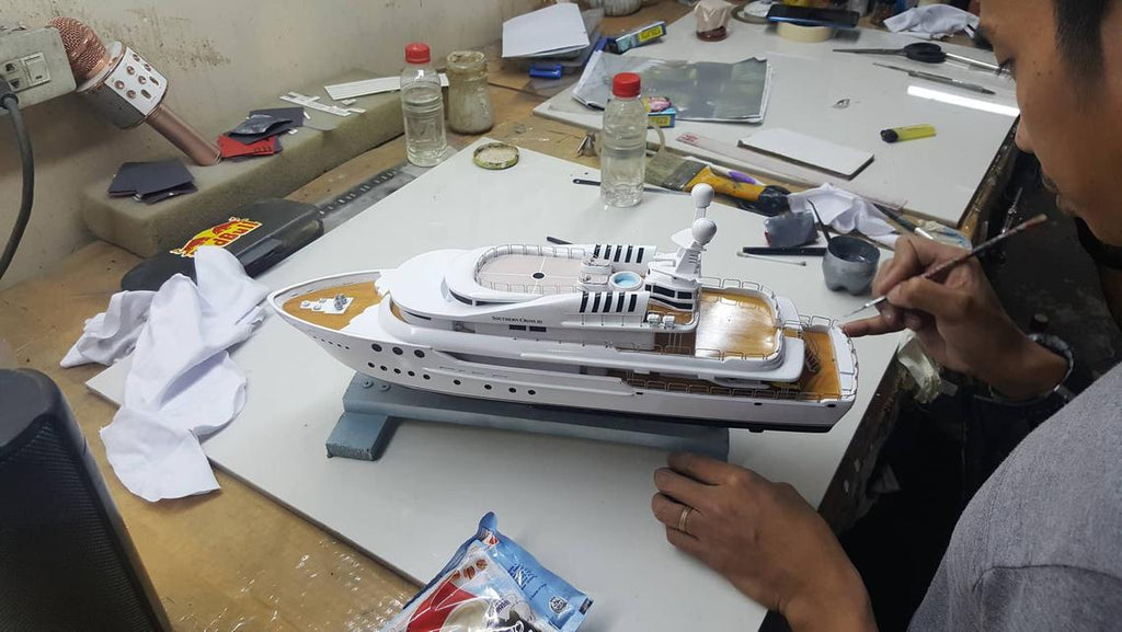 Lockheed P-38J Putt Putt Maru Wood Desktop Model Custom Made for you