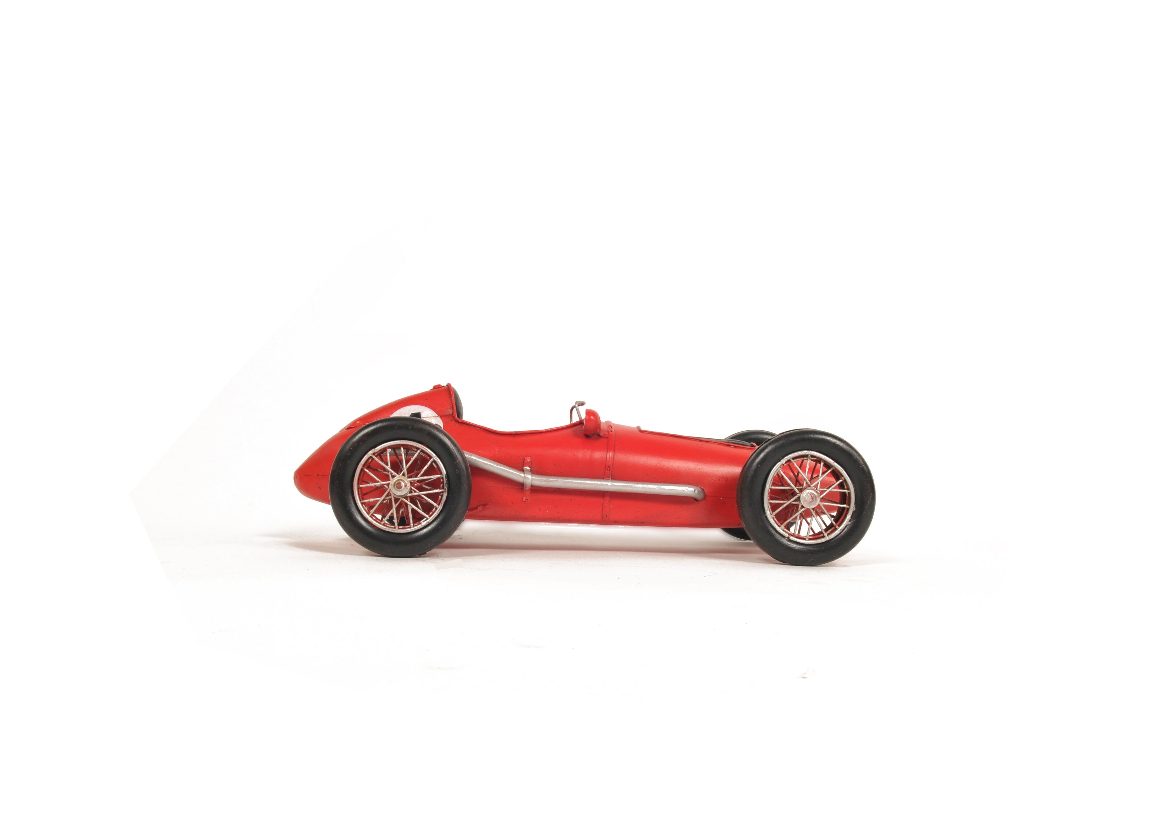 1958 Ferrari 246 F1 Model Red Metal Handmade