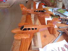 Load image into Gallery viewer, U2 Dragon Lady Mahogany Wood Desktop Airplane Model