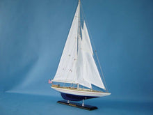 Load image into Gallery viewer, Wooden Enterprise Limited Model Sailboat 27&quot;